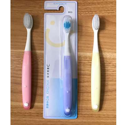 Personal Environmental Bamboo Charcoal Toothbrush For Oral Health Antibacterial brush Medium Soft Bristle PET Handle Toothbrush